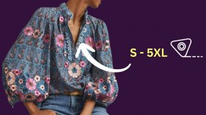 Моделирование выкройки блузки с пышными рукавами