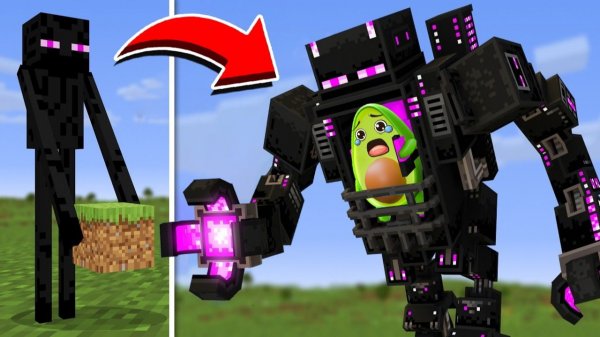 Переделал ВСЕХ Мобов в Minecraft в *ГИГАНТСКИЙ* Робот | КУПИК МАЙНКРАФТ