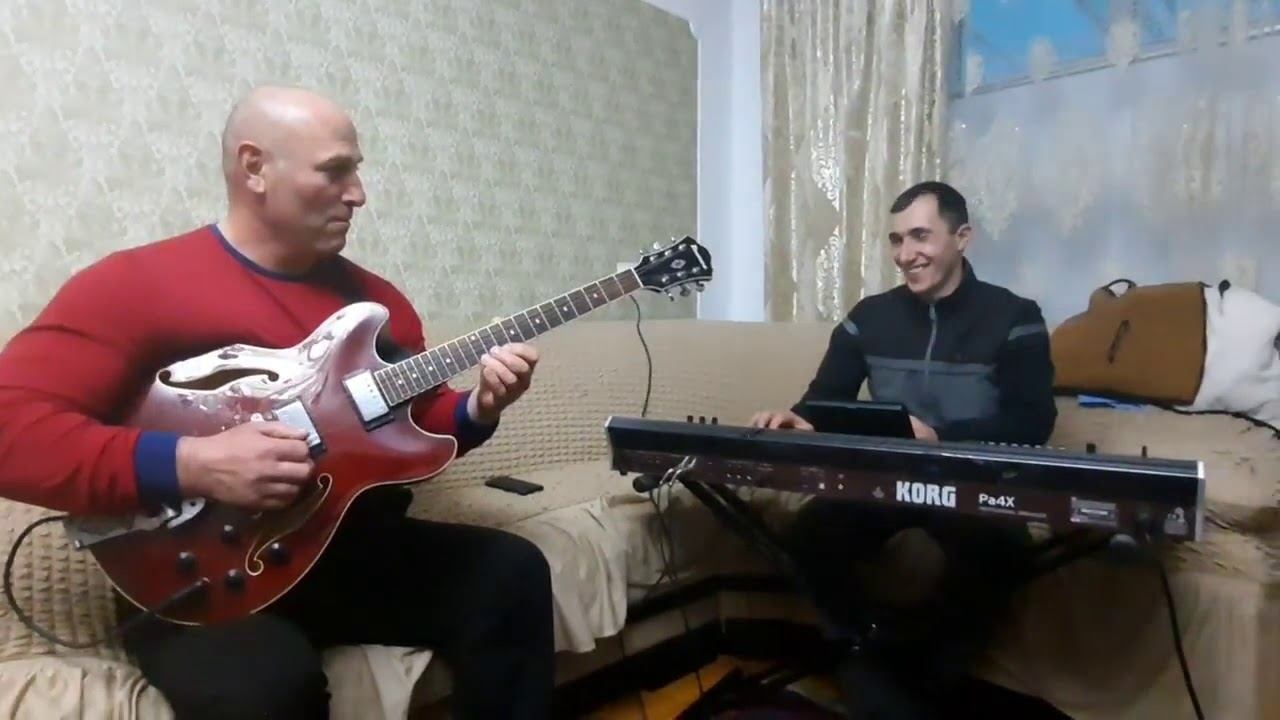 гр. Бахтлувал - Соло на электрогитаре Яных керем смотреть онлайн
