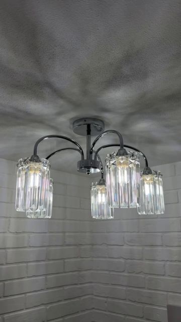 Люстра Pianta 4115-5, хром смотреть онлайн