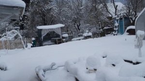 ЧИСТИМ СНЕГ НА ДАЧЕ/ 4 ЯНВАРЯ/