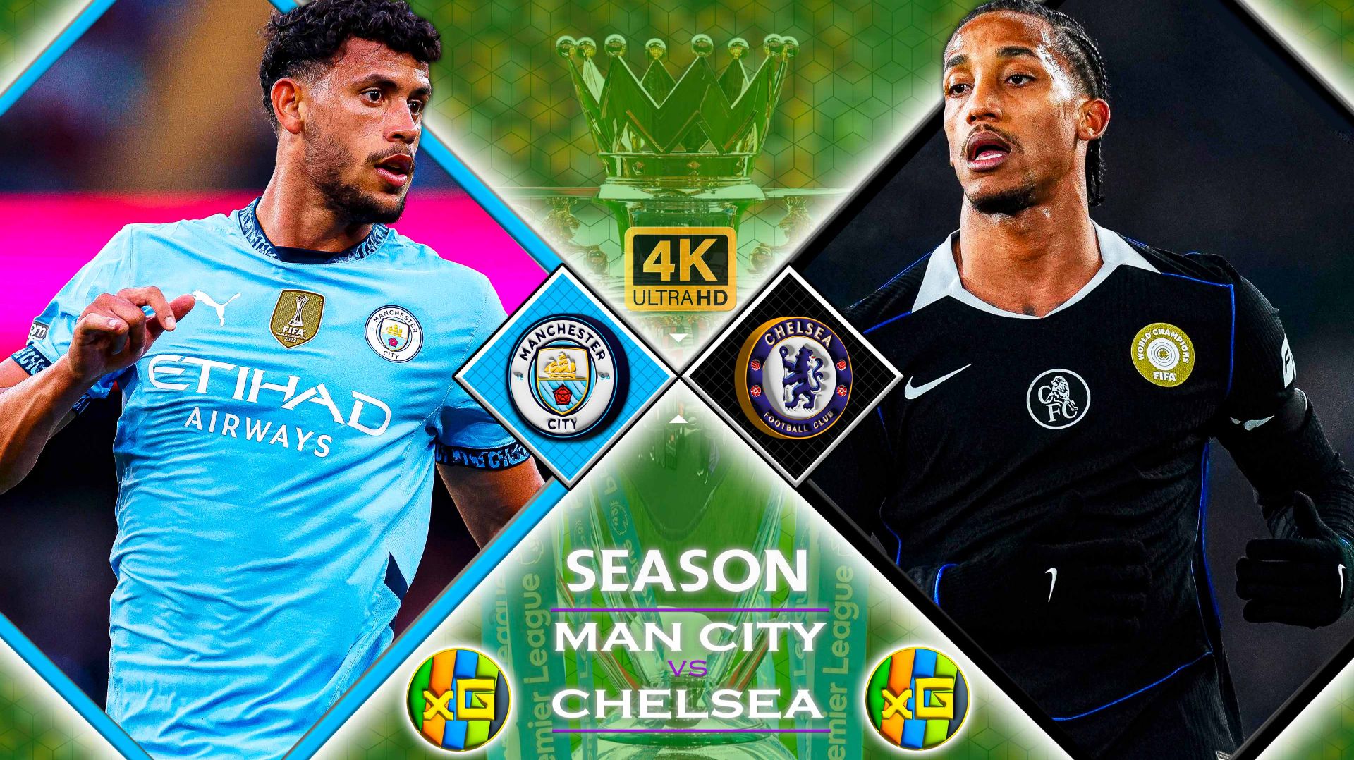 Манчестер Сити - Челси | Чемпионат Англии | 04.01.2026 | Прямая трансляция |xG смотреть онлайн