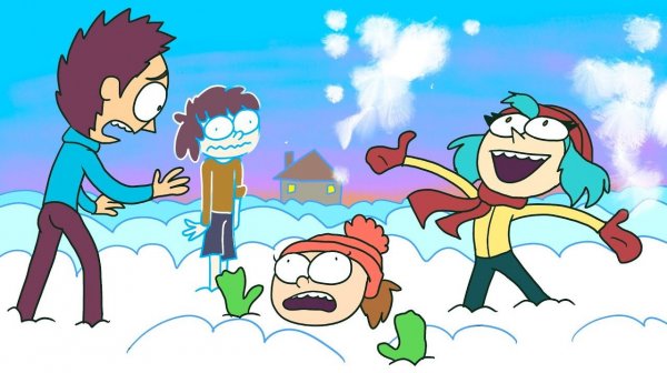 НОВОГОДНИЙ ЗИМНИЙ СБОРНИК! Команда озорник (анимация)