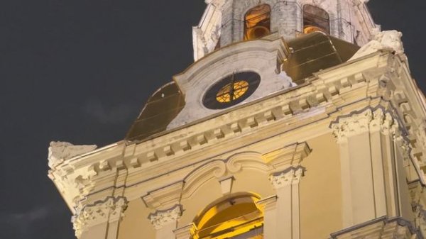 Зимний Питер. Петроградка. Санкт-Петербург. Новогодние праздники в городе. Петропавловская крепость