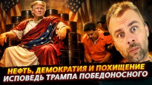 НЕФТЬ, ДЕМОКРАТИЯ И ПОХИЩЕНИЕ | ИСПОВЕДЬ ТРАМПА ПОБЕДОНОСНОГО