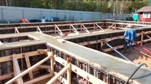 БЫСТРЫЙ ЛЕНТОЧНЫЙ ФУНДАМЕНТ ИЗ ЩИТОВОЙ ОПАЛУБКИ