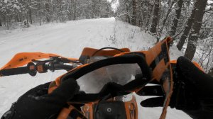 Новогодний ивент по снегу на кроссовом мотоцикле PROMAX MX280