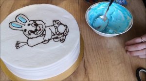 Торт ЗАЙЧИК. Детский торт