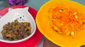 У Вас есть ТЫКВА? Приготовьте этот невероятный рецепт с изюмом!