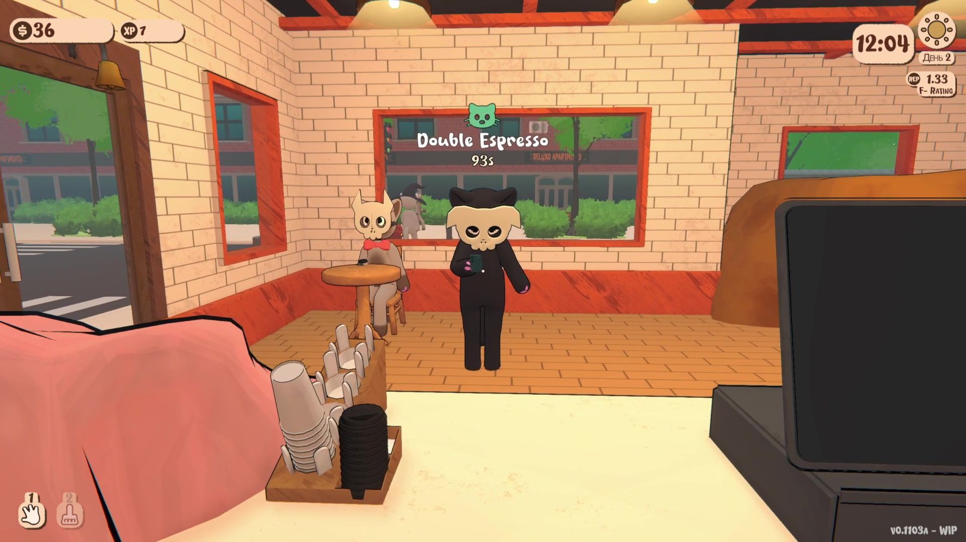 Coffie Simulator - Prologue / Еще одно кошачье кафе смотреть онлайн