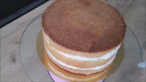 ВЫРАВНИВАНИЕ торта и НАДПИСЬ на торте