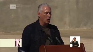 Мигель Диас-Канель выступил на митинге и назвал действия Вашингтона «актом терроризма»