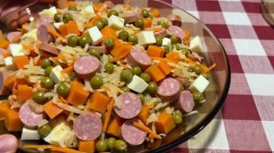 ОЛИВЬЕ СОВЕТСКОЕ. Рецепт внутри! С Вас подписка, лайки и  комменты!