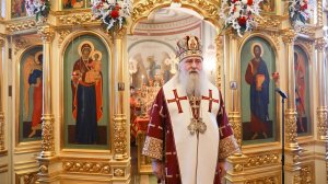 Проповедь митрополита Каширского Феогноста в Аносином женском монастыре 04.01.26