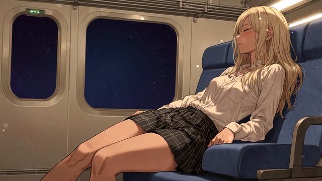 LOFI and CHILL | Asleep on the Train. A LOFI Music Playlist. смотреть онлайн