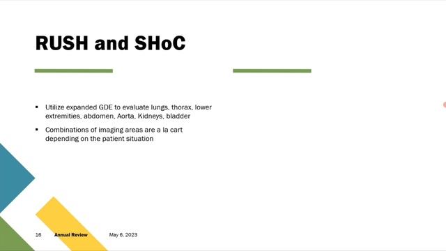 УЗИ при шоке и остановках сердца (рама) лекция для врачей