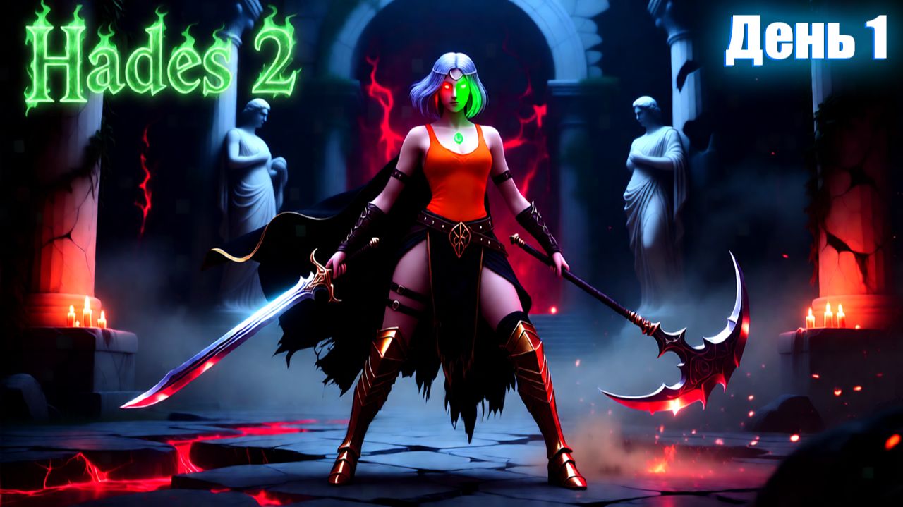 СНОВА БЕЖИМ в Hades 2  | День 1
