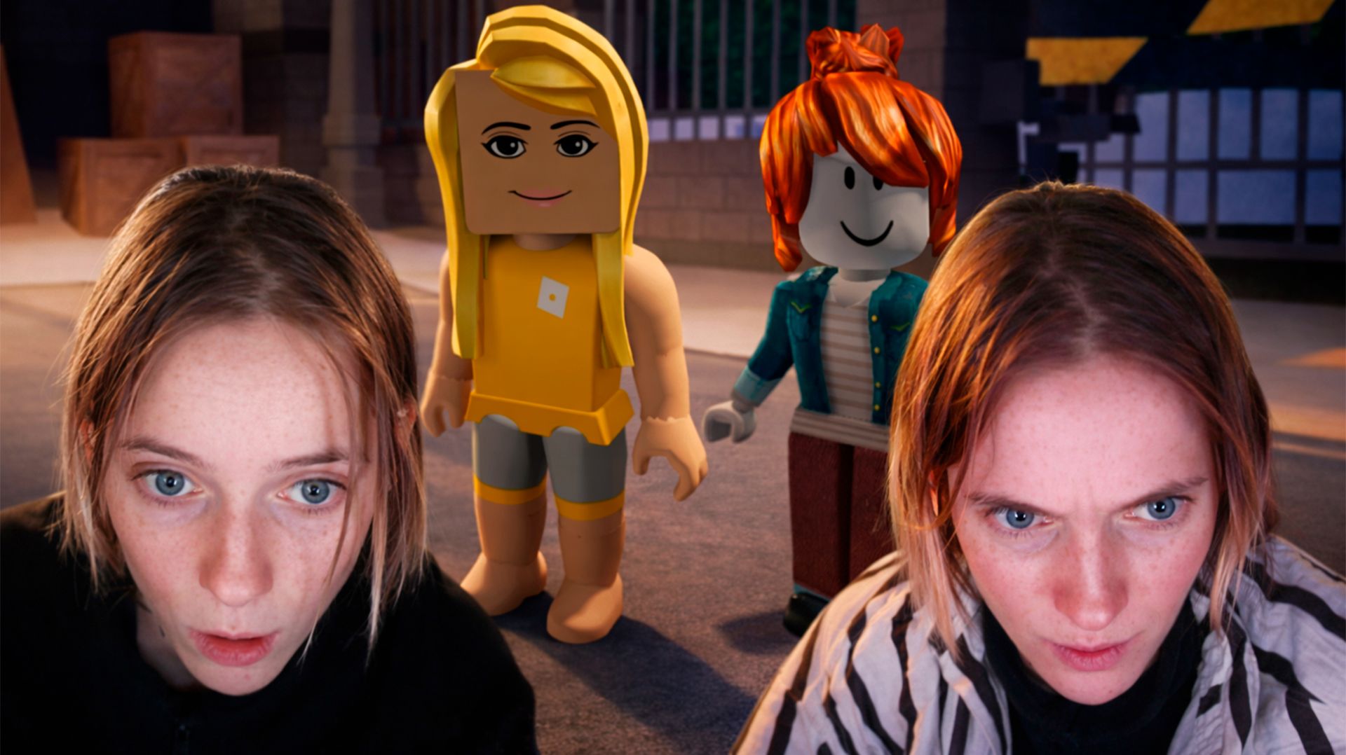 НУБИХА И ПРОШКА - ДВЕ ОДИНАКОВЫЕ ИГРАЮТ В 99 НОЧЕЙ В ЛЕСУ В РОБЛОКС смотреть онлайн