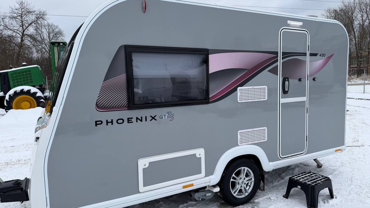 Алюминиевый караван-турист,малыш-крепыш BAILEY PHOENIX 2025 года на 2-3 места с отдельной душевой