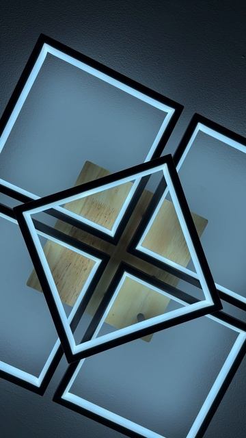 Люстра Secolo 4510-4+1 BK+WOOD смотреть онлайн