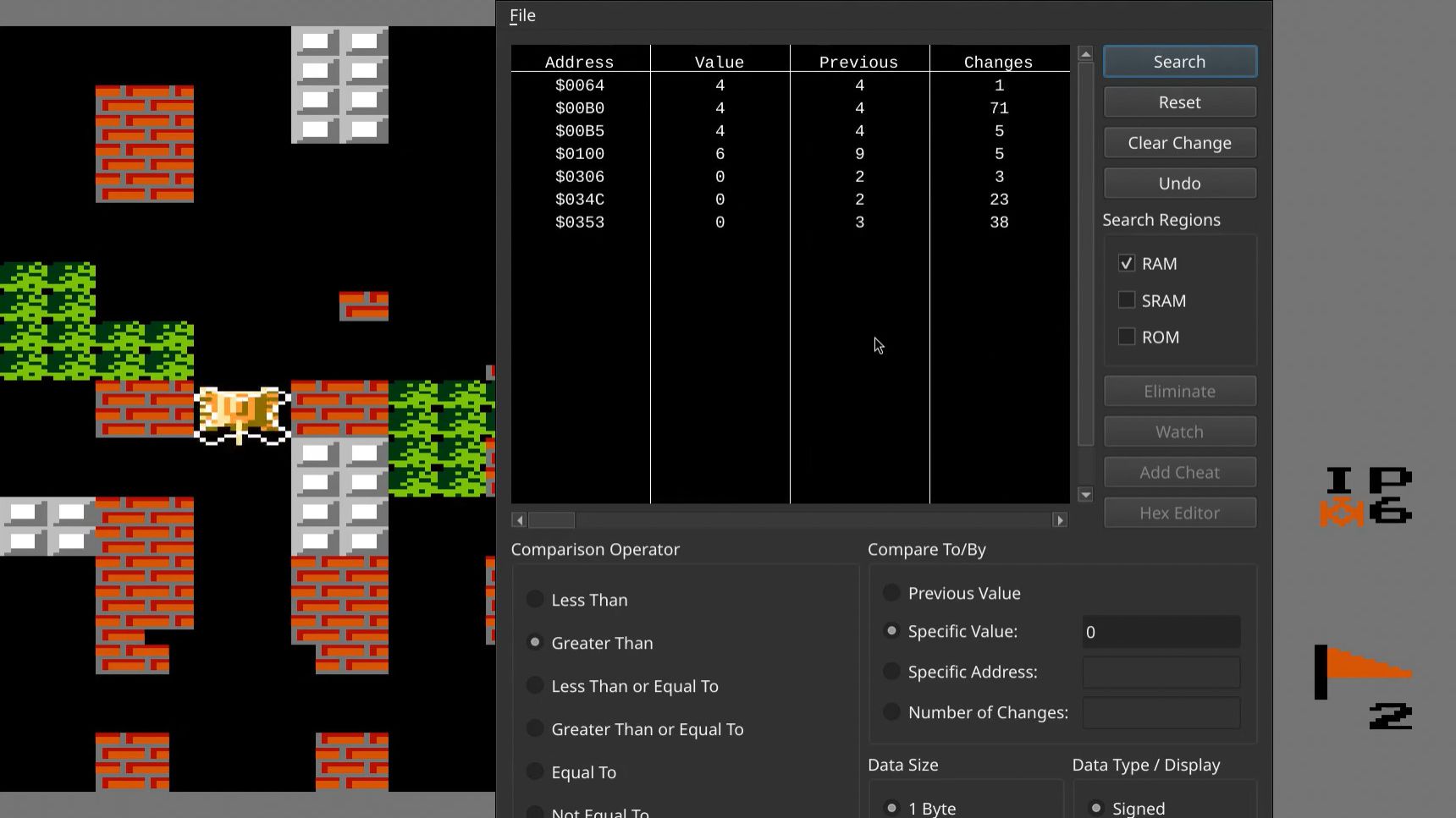 Хачим память NES игры Танчики (Battle City) / Анализ памяти / Создание читов смотреть онлайн