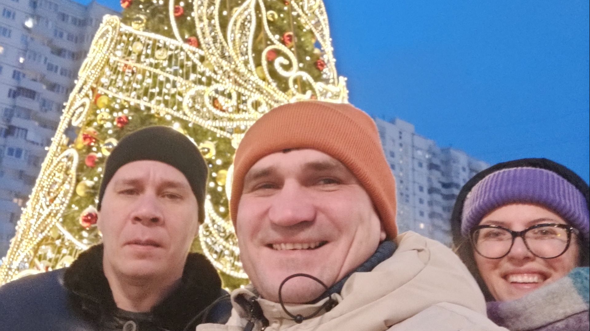 Прогулка по Москве на январские праздники