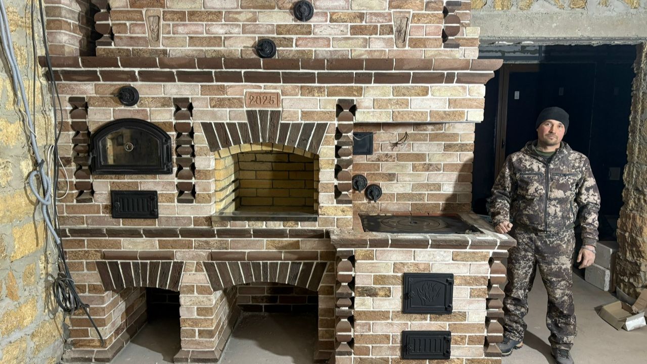 Мангал, мини русская печь, варочно отоптительная печь наш 177 объект смотреть онлайн