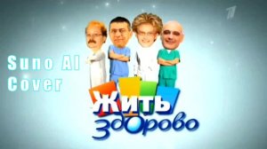 (Suno AI) Нейрокавер на заставку программы «Жить Здорово» (