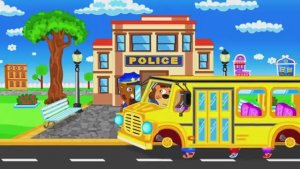 Маша и Леопольд Школьный автобус - Мультик для детей