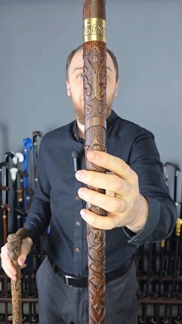 От идеи до готовой трости с орлом