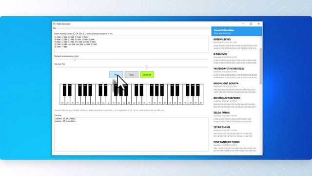 MARKOV CHAIN / Simple music generator смотреть онлайн