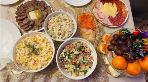 31 декабря. СКРОМНЫЙ НОВОГОДНИЙ СТОЛ. ГОТОВИМ ВМЕСТЕ