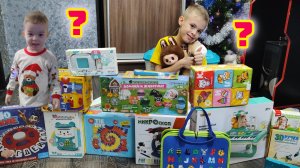 Распаковка и обзор новогодних подарков.