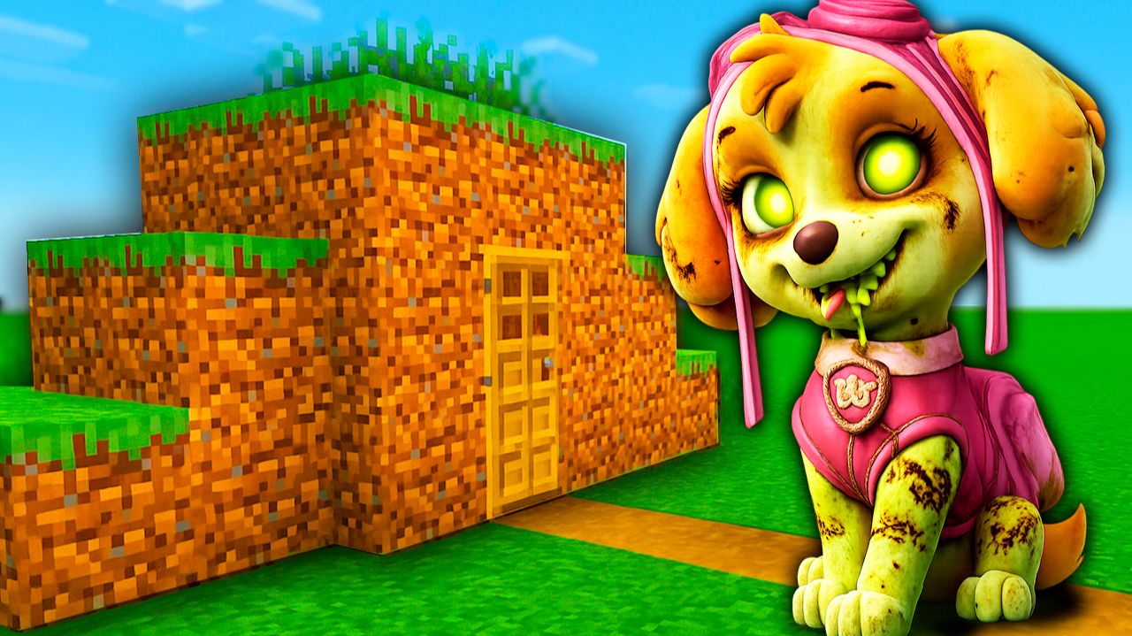 Я ВСТРЕТИЛ СКАЙ ЗОМБИ и ПОСТРОИЛ ЕЙ ДОМ В МАЙНКРАФТЕ смотреть онлайн