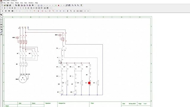 Ep06 Motor forward and Revers without interlock stop on cade_simu and pc simu _part1_ смотреть онлайн