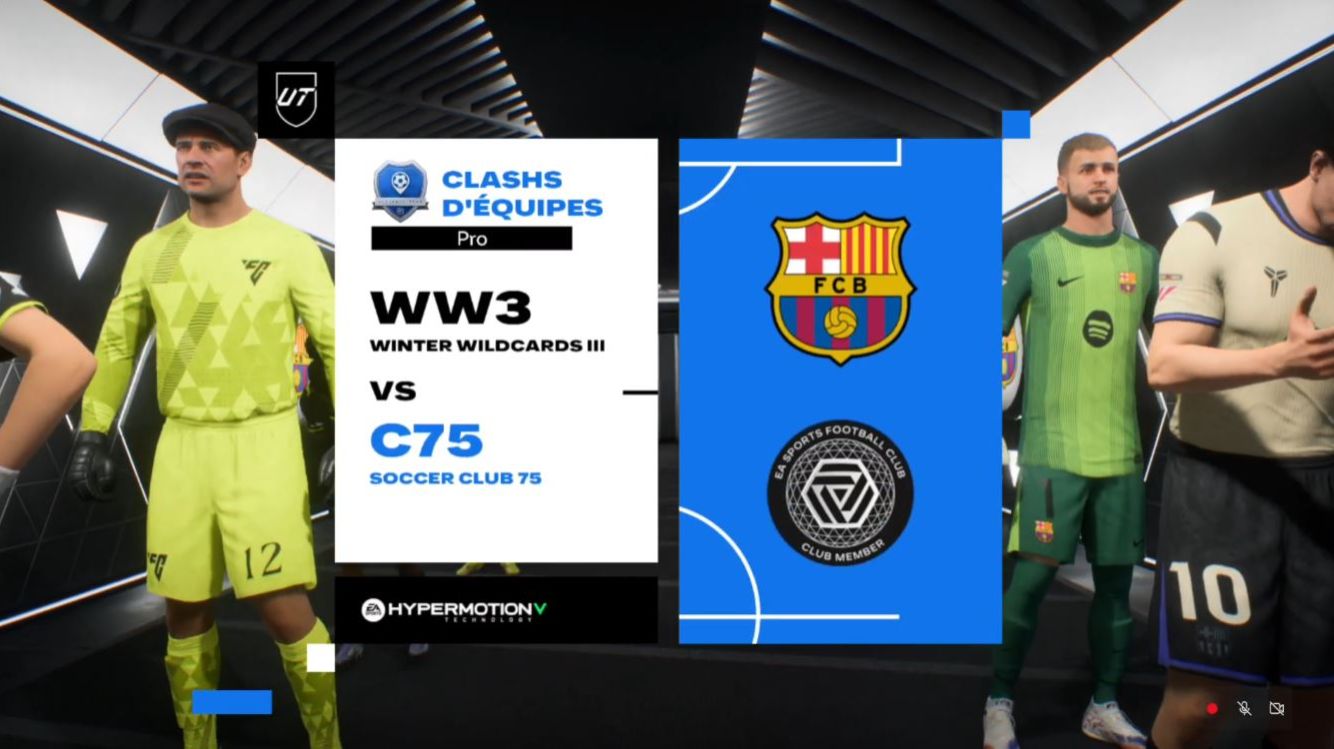 Clash Equipe • Winter Wildcards III 🆚 Soccer Club 75