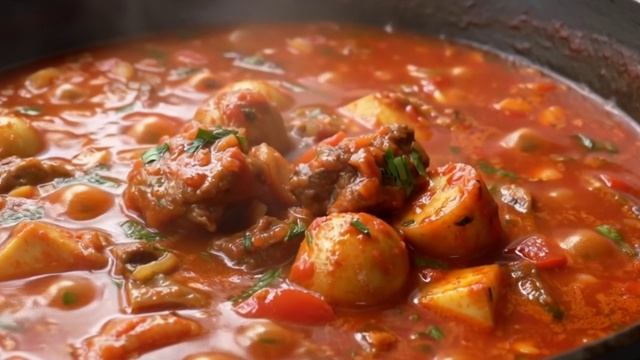 Гуляш венгерский. Рецепт внутри. Читай, смотри. Лайк поставь, донат пришли!