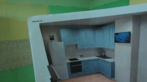Сборка кухни подгонка столешницы под кривые стены
