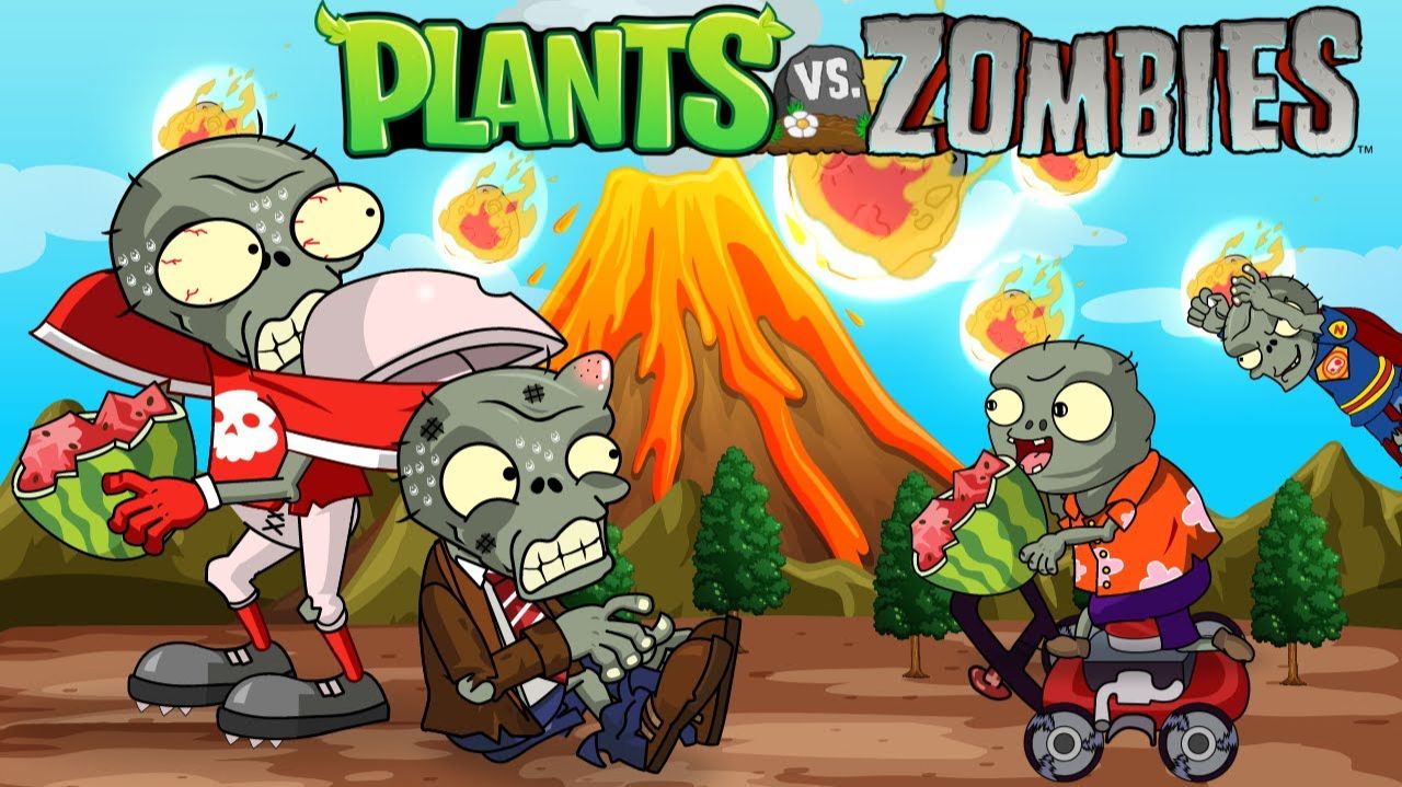 Зомби против растений! Plants vs Zombies ПвЗ PvZ Растения против Зомби смотреть онлайн