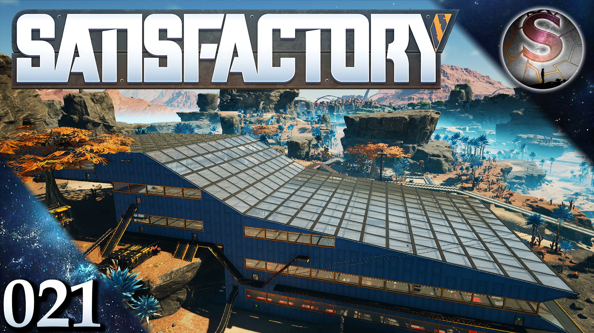 Satisfactory - 021 - Стильный сталелитейный цех смотреть онлайн