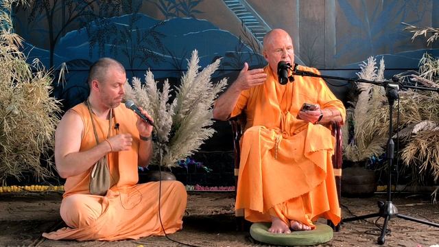 2025_10_29 | BB Govinda Swami | Лекция. Рупа Сева Кундж, Говардхан