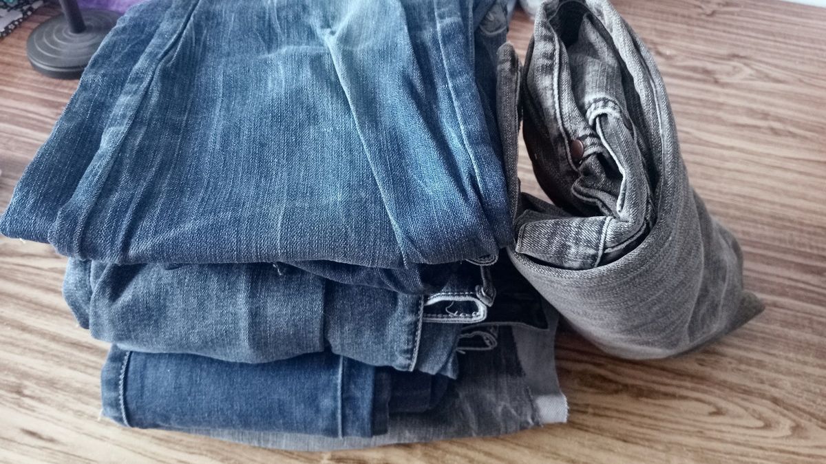 Идея из старых джинсов. Что сшить из джинсов. смотреть онлайн