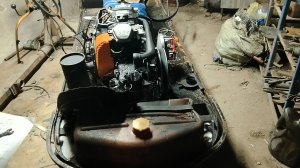 привезли снегоход буран на ремонт