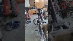 ИЖ Планета 5 с китайским двигателем. Зима.