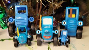 АСМР СИНИЙ ТРАКТОР