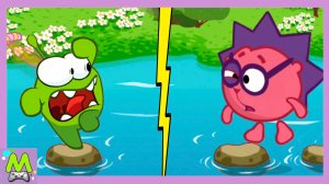 Смешарики и Ам Ням в Играх Догонялках.Кто Самый Ловкий и Быстрый