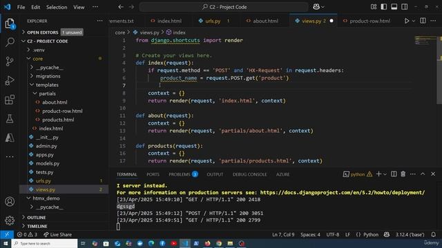 13 - Handling POST Requests смотреть онлайн