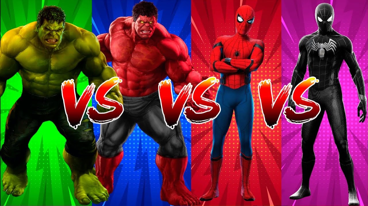 ХАЛК КРАСНЫЙ ХАЛК ЧЕЛОВЕК - ПАУК ЧЕРНЫЙ ЧЕЛОВЕК - ПАУК БАТТЛ ТАНЦУЮТ смотреть онлайн