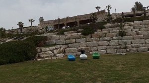 Ашкелон. 22.04.25. Пляж Бар-Кохба.  Воздух 32 град. Вода 23 гра