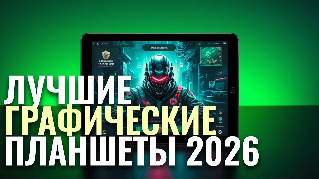 Лучшие графические планшеты 2026: сравниваем ТОП-5, какой купить для рисования?